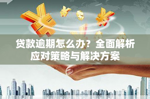 洪梅贷款逾期怎么办？全面解析应对策略与解决方案