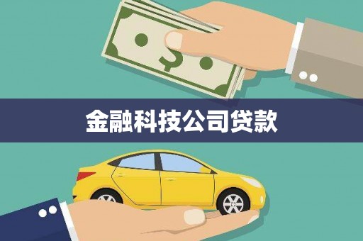 洪梅金融科技公司贷款