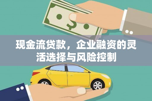 洪梅现金流贷款，企业融资的灵活选择与风险控制
