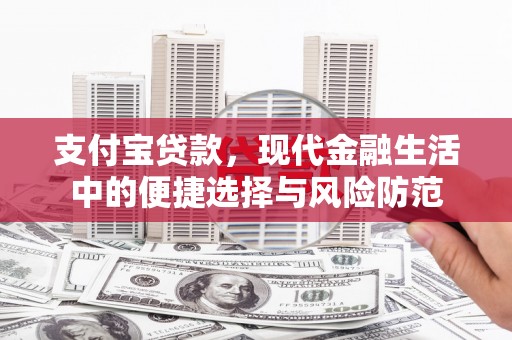 洪梅支付宝贷款，现代金融生活中的便捷选择与风险防范