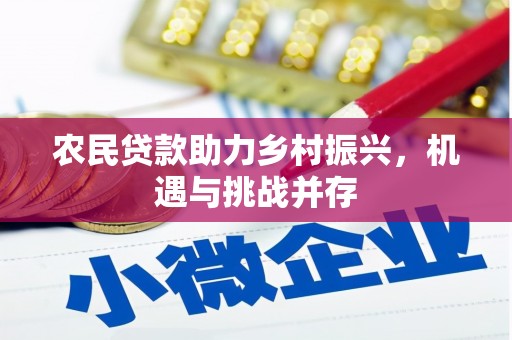 洪梅农民贷款助力乡村振兴，机遇与挑战并存