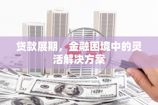 洪梅贷款展期，金融困境中的灵活解决方案