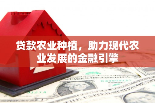 洪梅贷款农业种植，助力现代农业发展的金融引擎