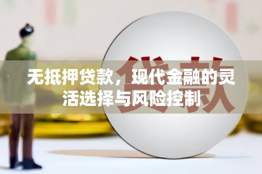 洪梅无抵押贷款，现代金融的灵活选择与风险控制