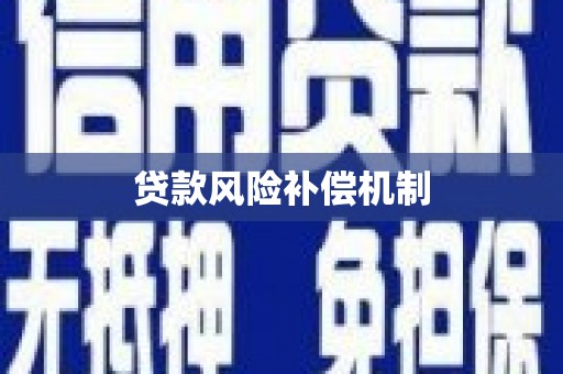 洪梅贷款风险补偿机制