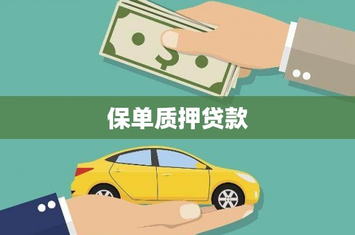 洪梅保单质押贷款