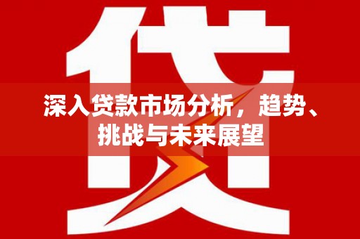 洪梅深入贷款市场分析，趋势、挑战与未来展望