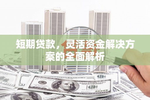洪梅短期贷款，灵活资金解决方案的全面解析