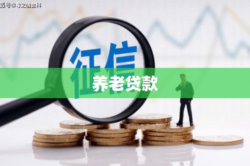 洪梅养老贷款