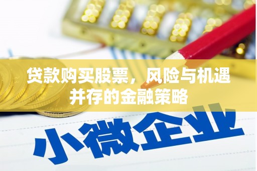 洪梅贷款购买股票，风险与机遇并存的金融策略