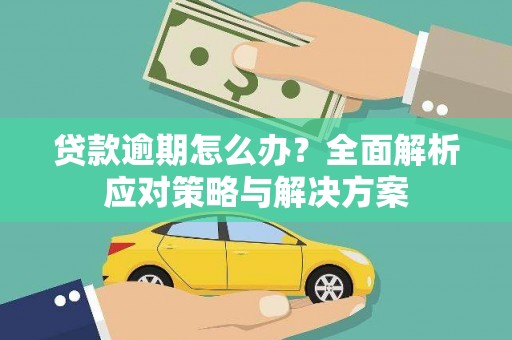洪梅贷款逾期怎么办？全面解析应对策略与解决方案