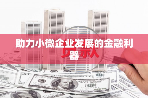 洪梅助力小微企业发展的金融利器