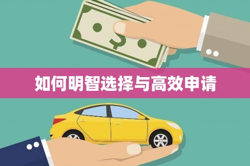 洪梅如何明智选择与高效申请